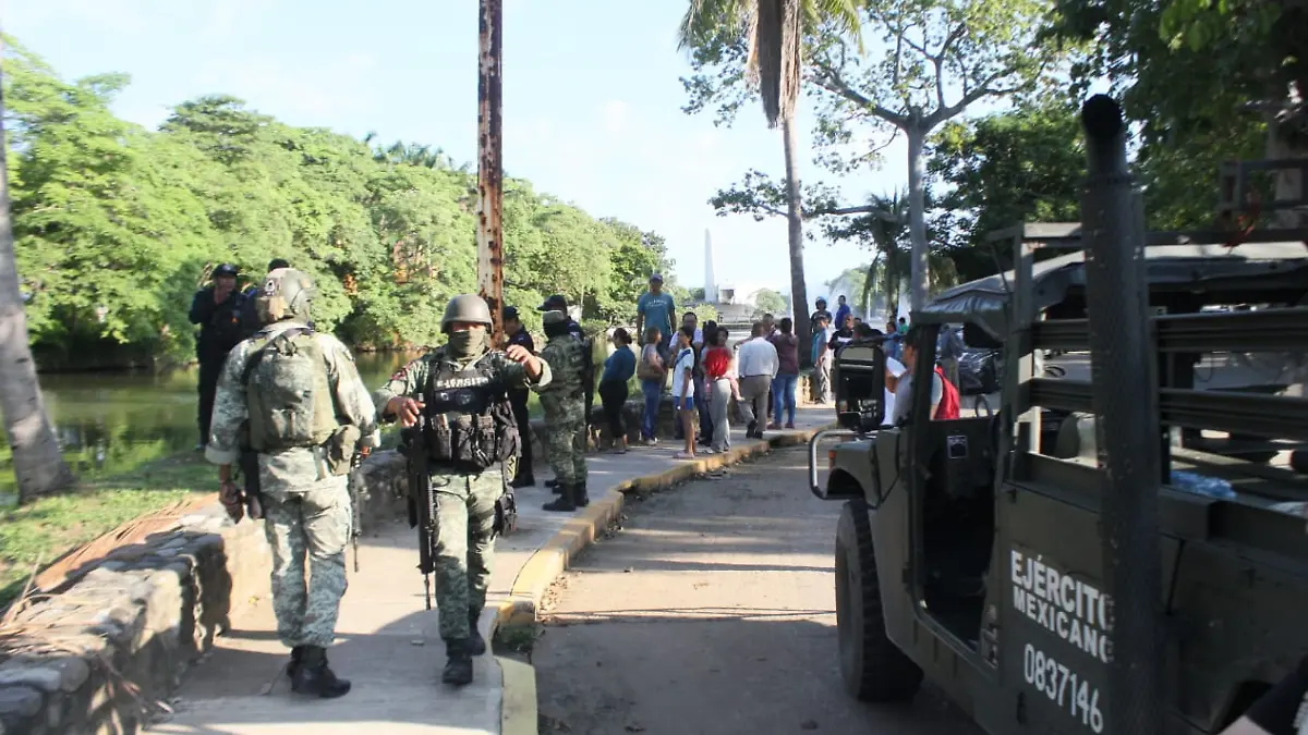 Operativo ejército en Villahermosa